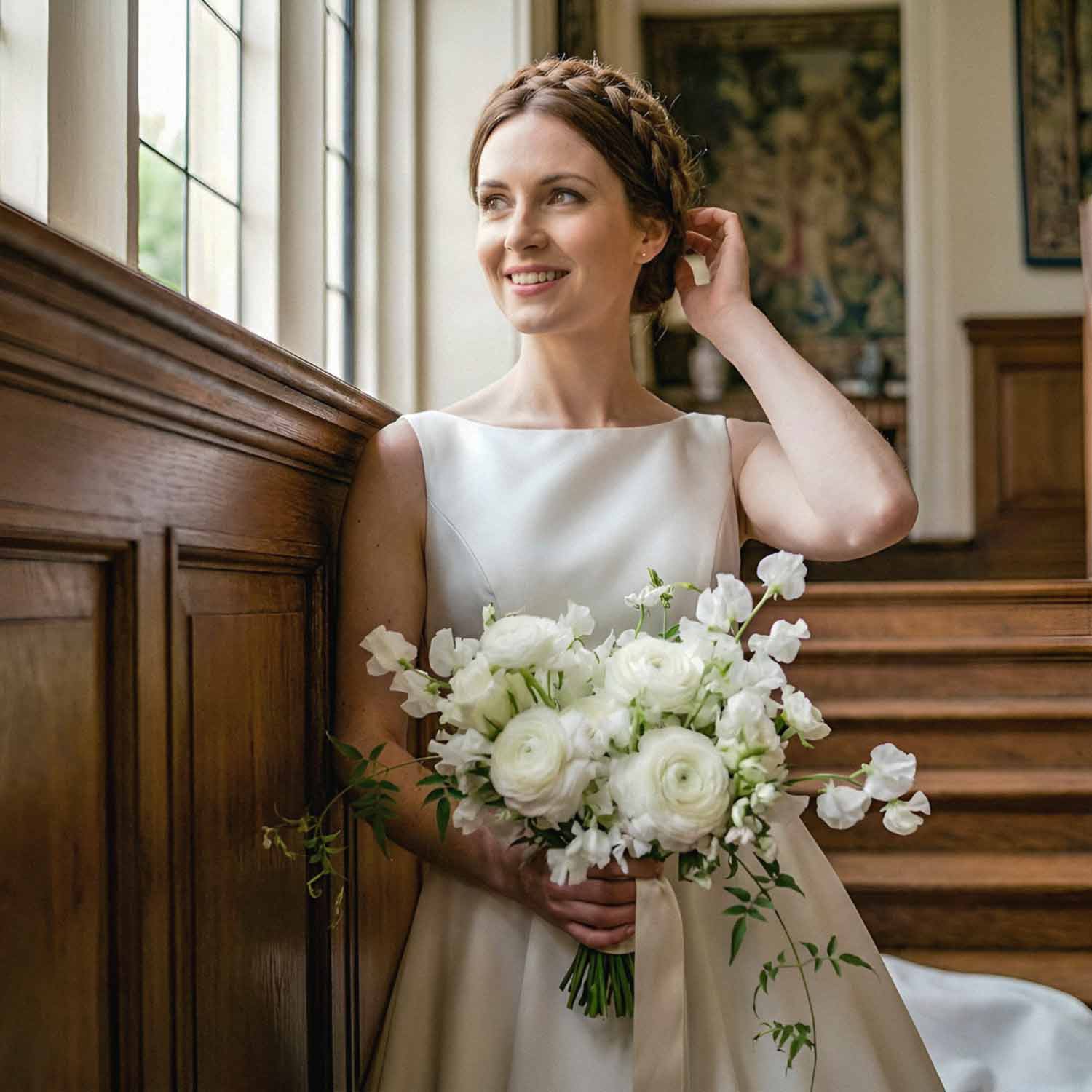 Lunar Whisper Bridal Bouquet