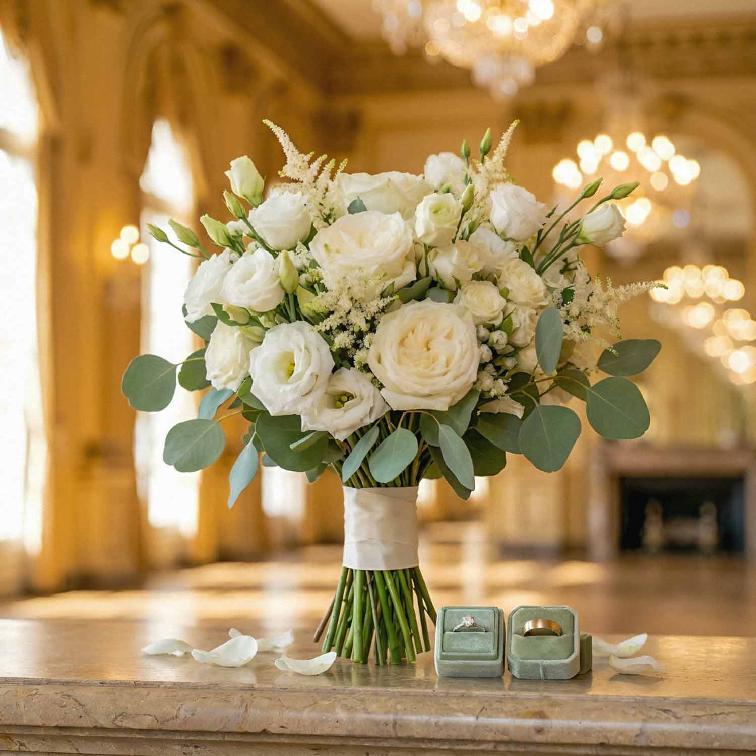 Pearl Poise Bridal Bouquet