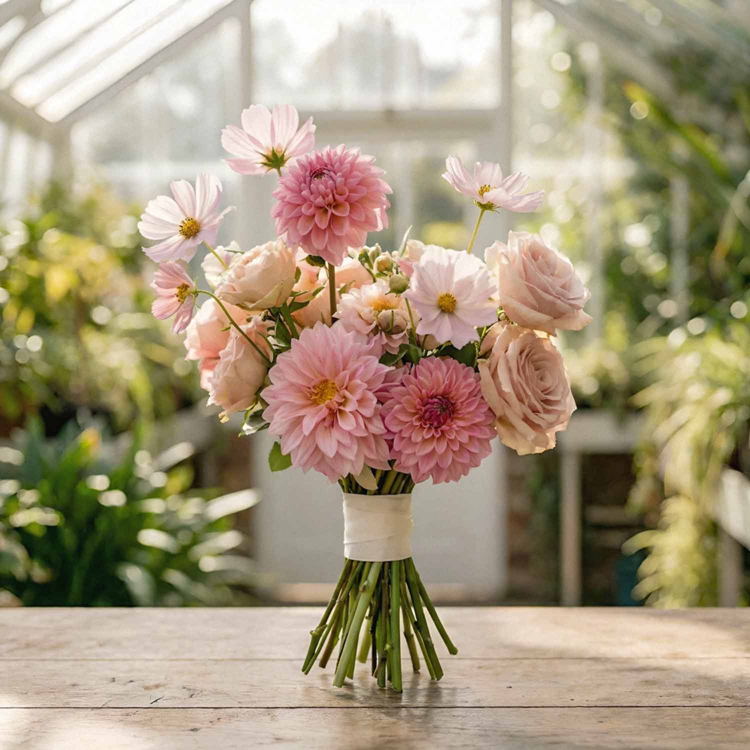 Roseate Muse Bridal Bouquet