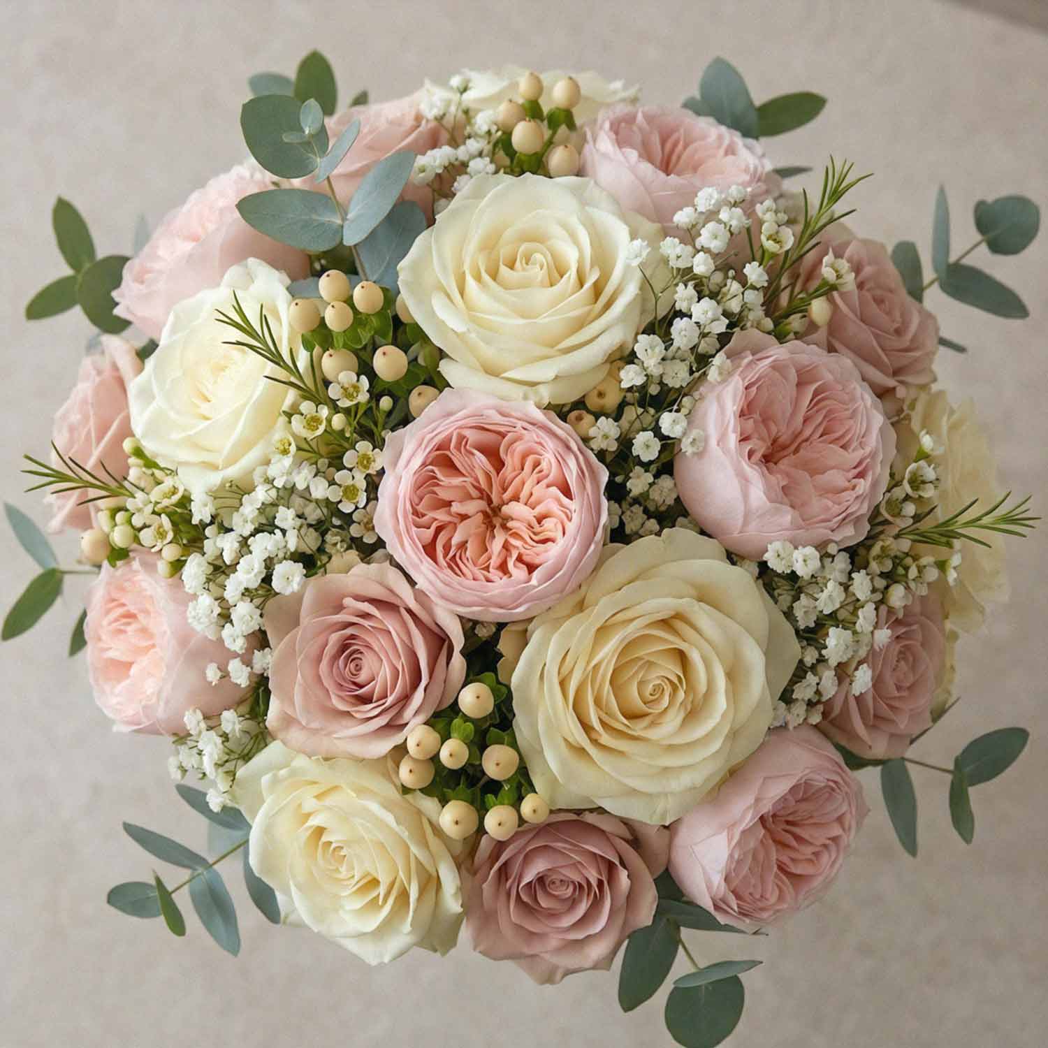 Rosewater Glow Bridal Bouquet