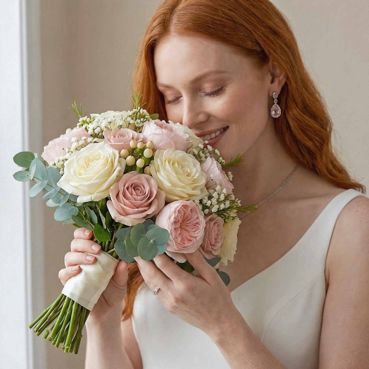 Rosewater Glow Bridal Bouquet