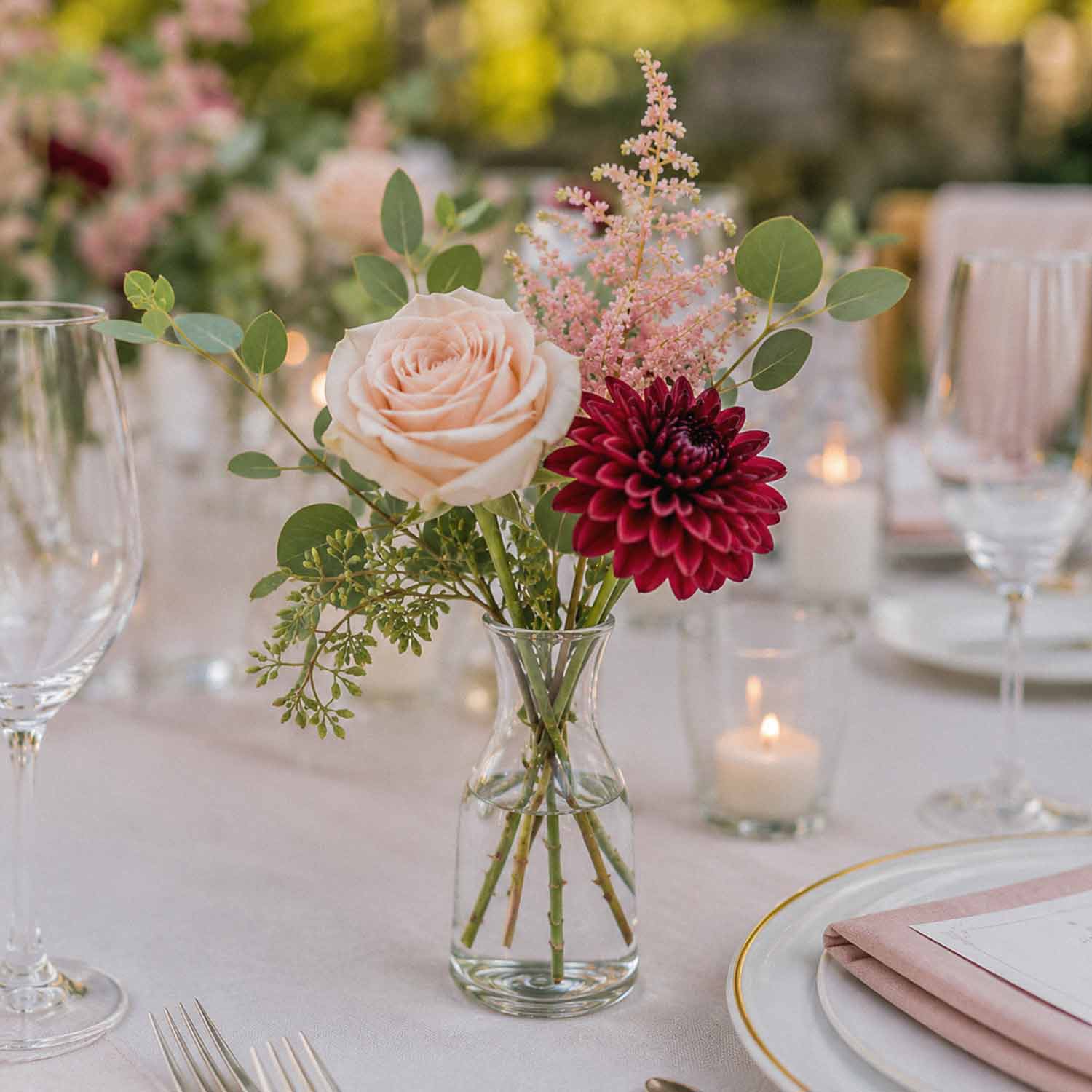 Belgravia Rouge Bud Vases