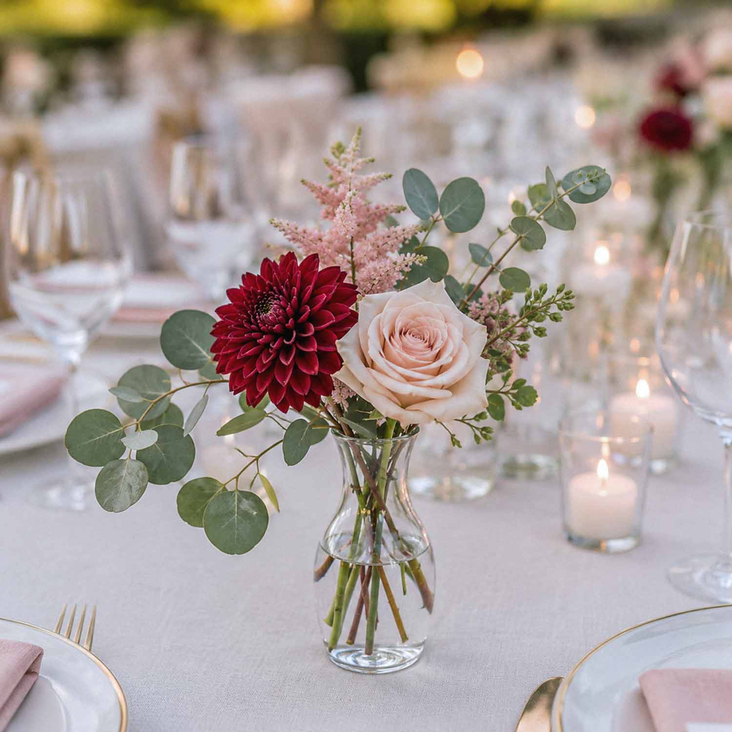 Belgravia Rouge Bud Vases