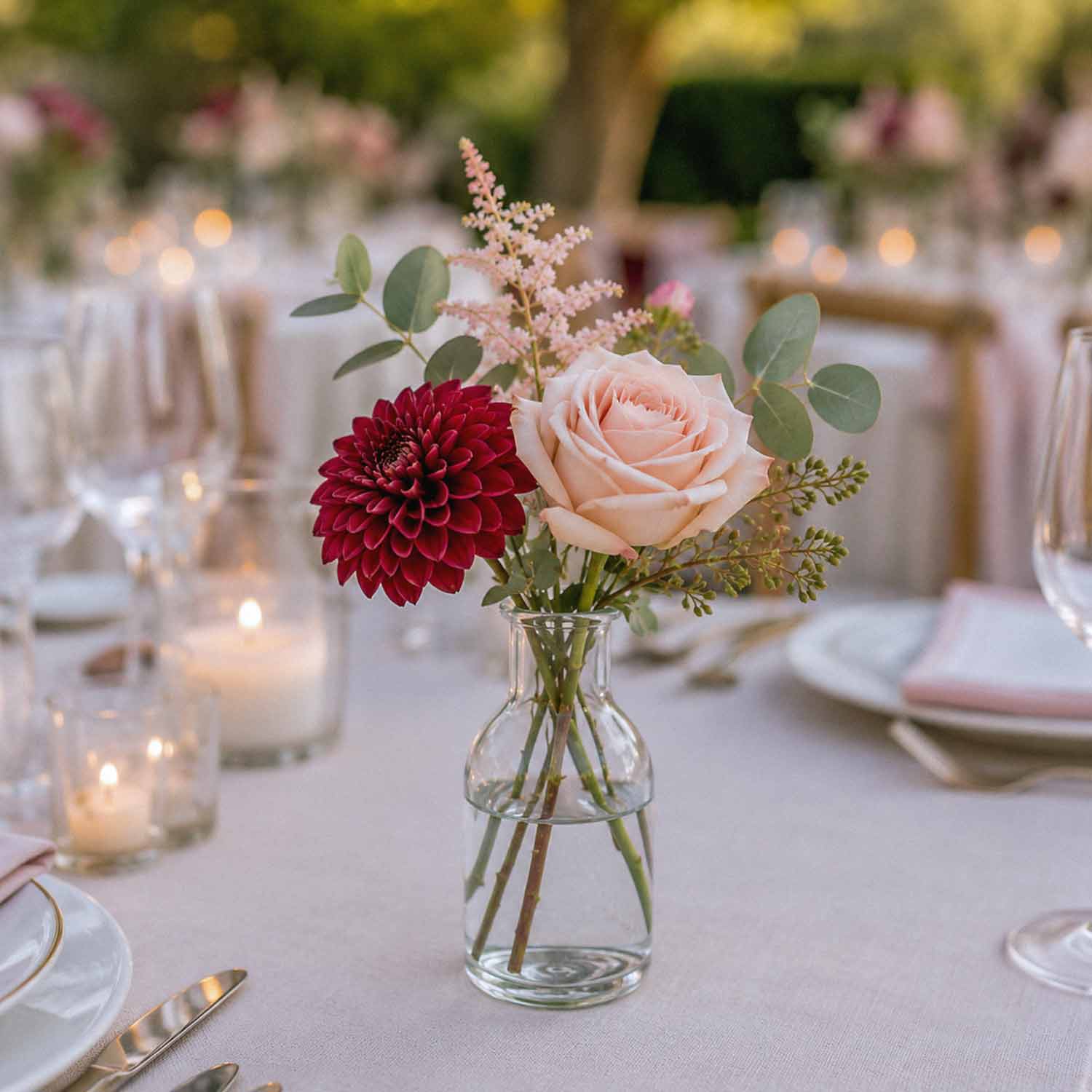 Belgravia Rouge Bud Vases
