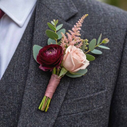 Belgravia Rouge Buttonhole