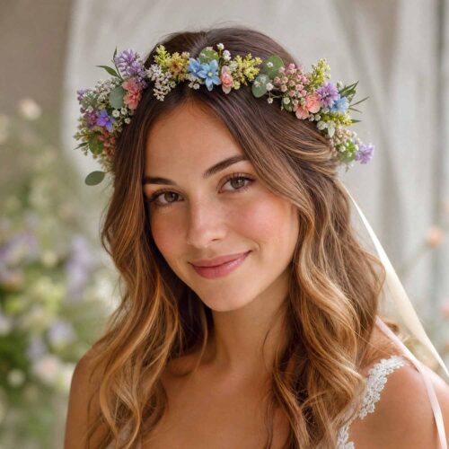 Colourful & Mixed Adult Flower Crown