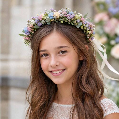 Colourful & Mixed Child Flower Crown