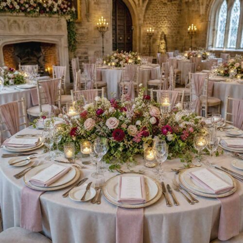 Belgravia Rouge Meadow Table Centrepiece