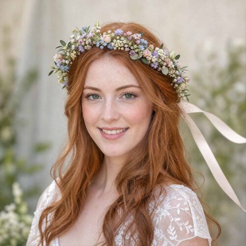 Pastel Mix Adult Flower Crown