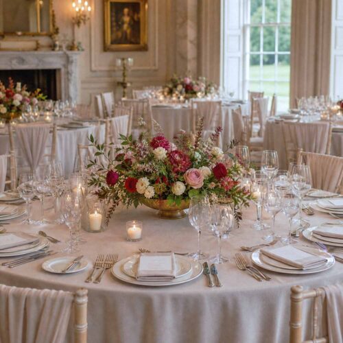 Kensington Bloom Low Bowl Table Centrepiece