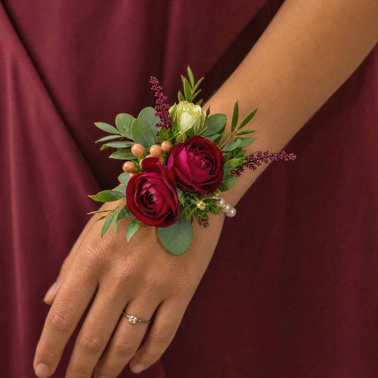 Kensington Bloom Wrist Corsage